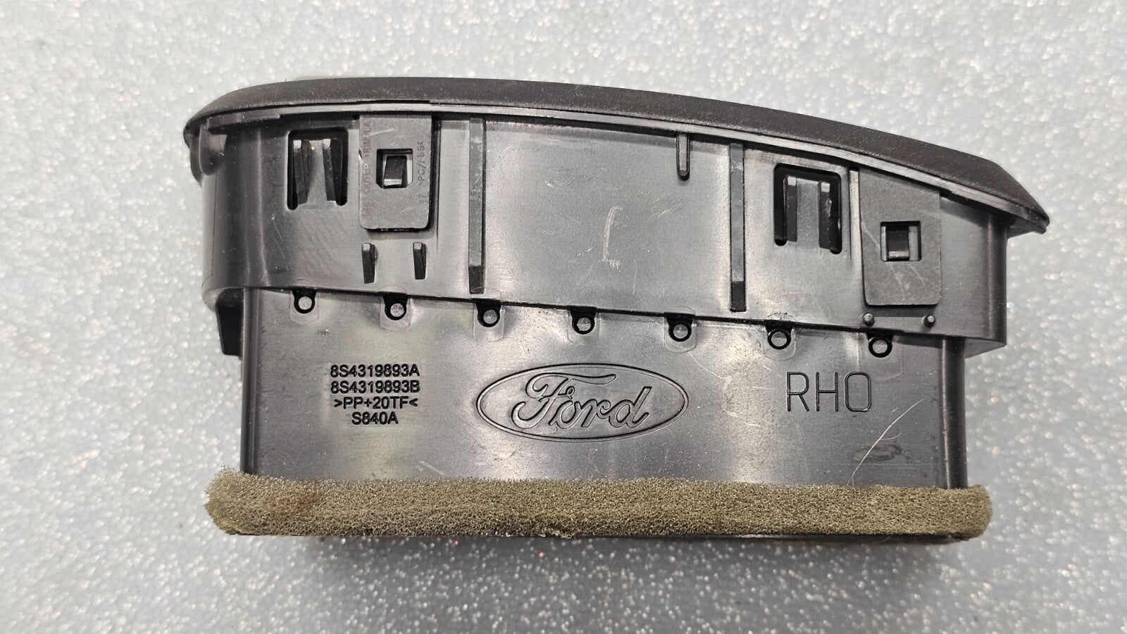 🔥 08-11 FORD FOCUS DASH RIGHT PASSSENGER AIR VENT A/C AC HEATER PANEL BLACK