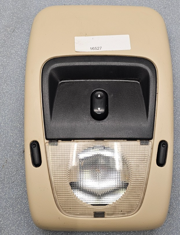 🔥02-05 Explorer Mountaineer Overhead Console Dome Map Light Storage Sunroof Tan