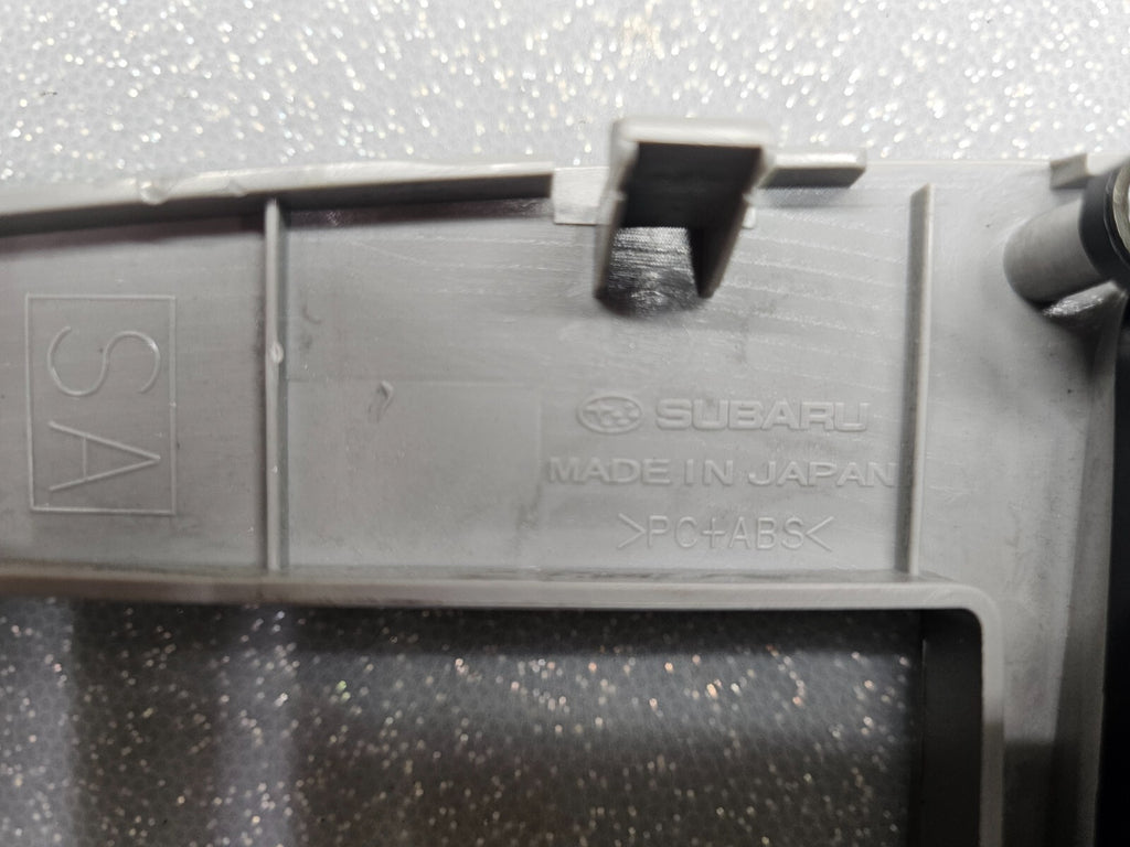 03-08 Subaru Forester Radio Trim Panel Climate Control Center Dash Bezel Silver