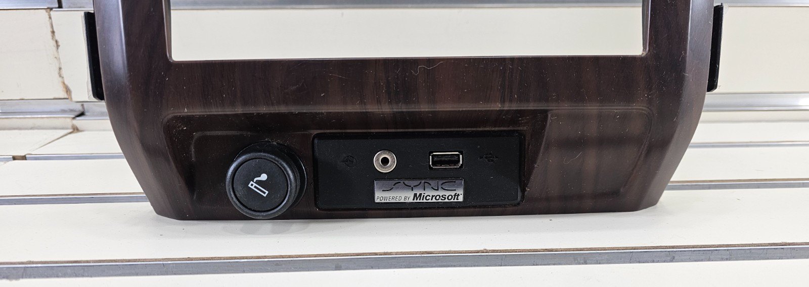 🔥07-14 Ford Expedition Radio Stereo Dash Bezel Trim Climate Control Wood OEM
