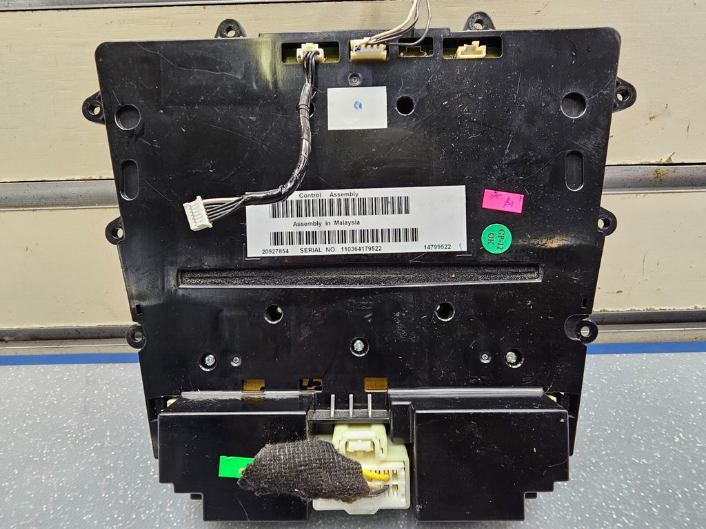 🔥10-12 Cadillac SRX Dash Radio Climate Control Panel AM-FM-CD-MP3 AUX OEM