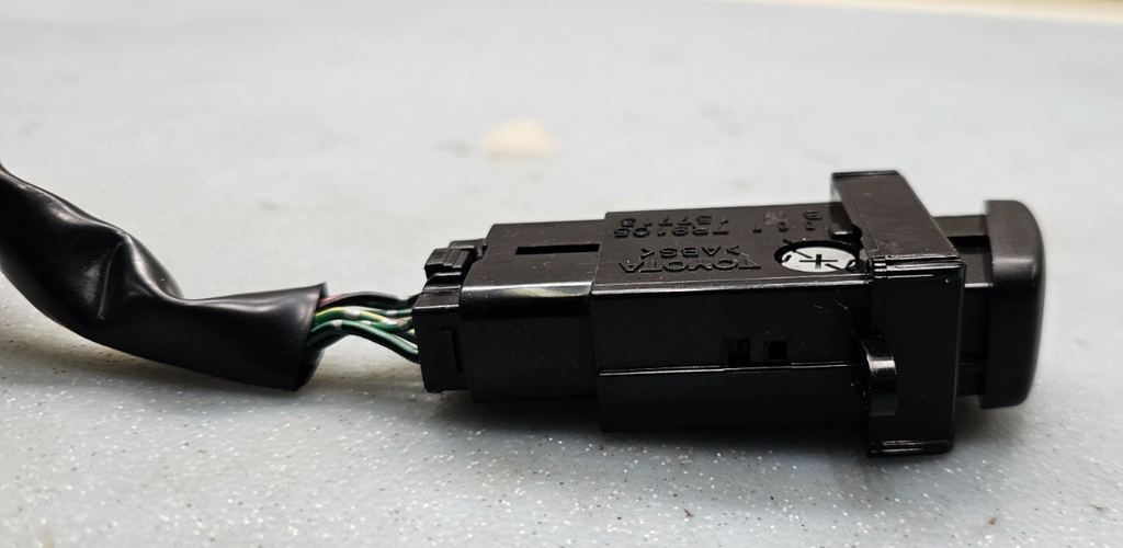 🔥1995-1998 Toyota Avalon Hazard Emergency Switch Button OEM BLACK