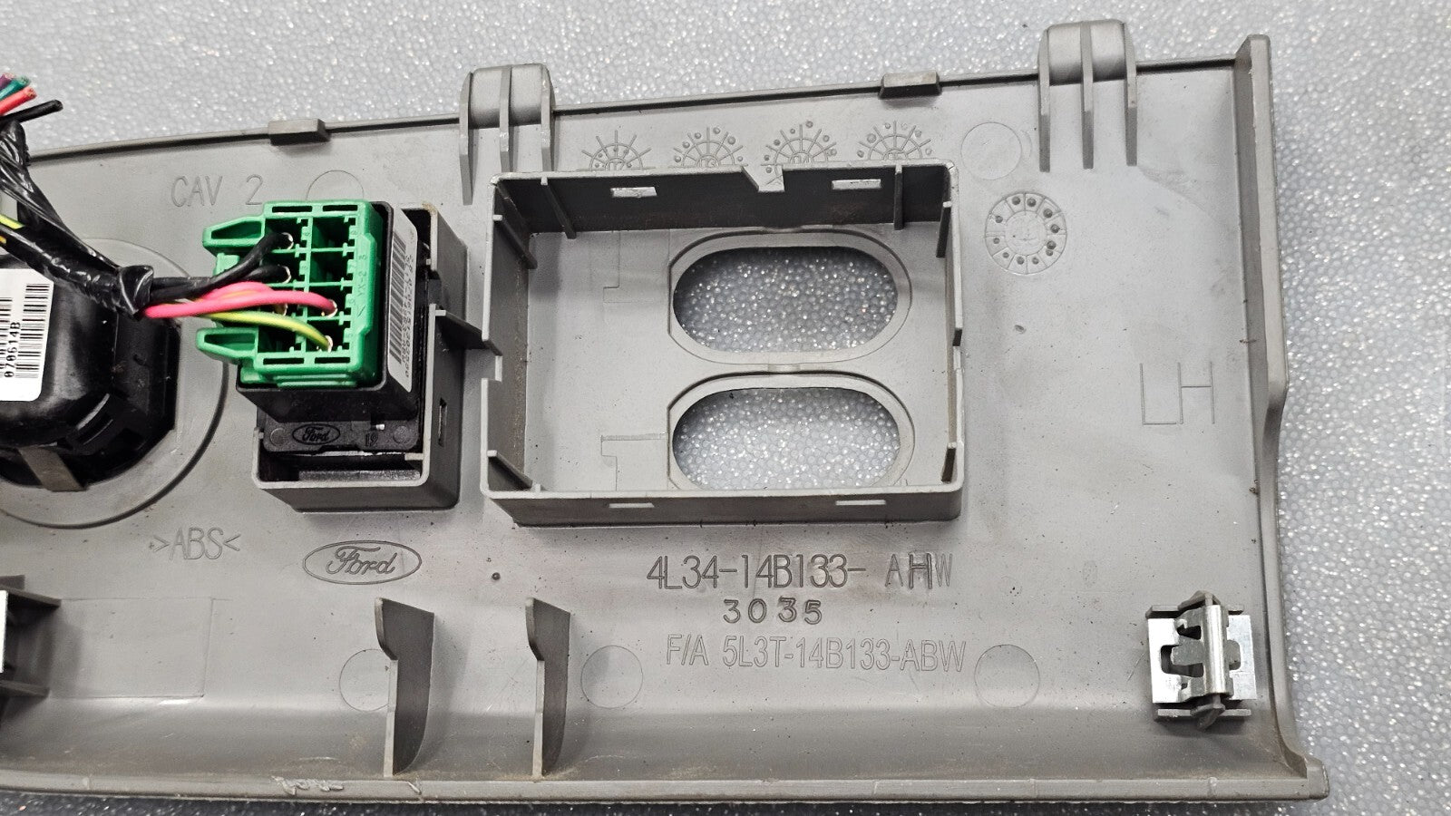🔥04-08 Ford F150 Left Driver Master Power 2 Door Window Switch Lock Tan WS24