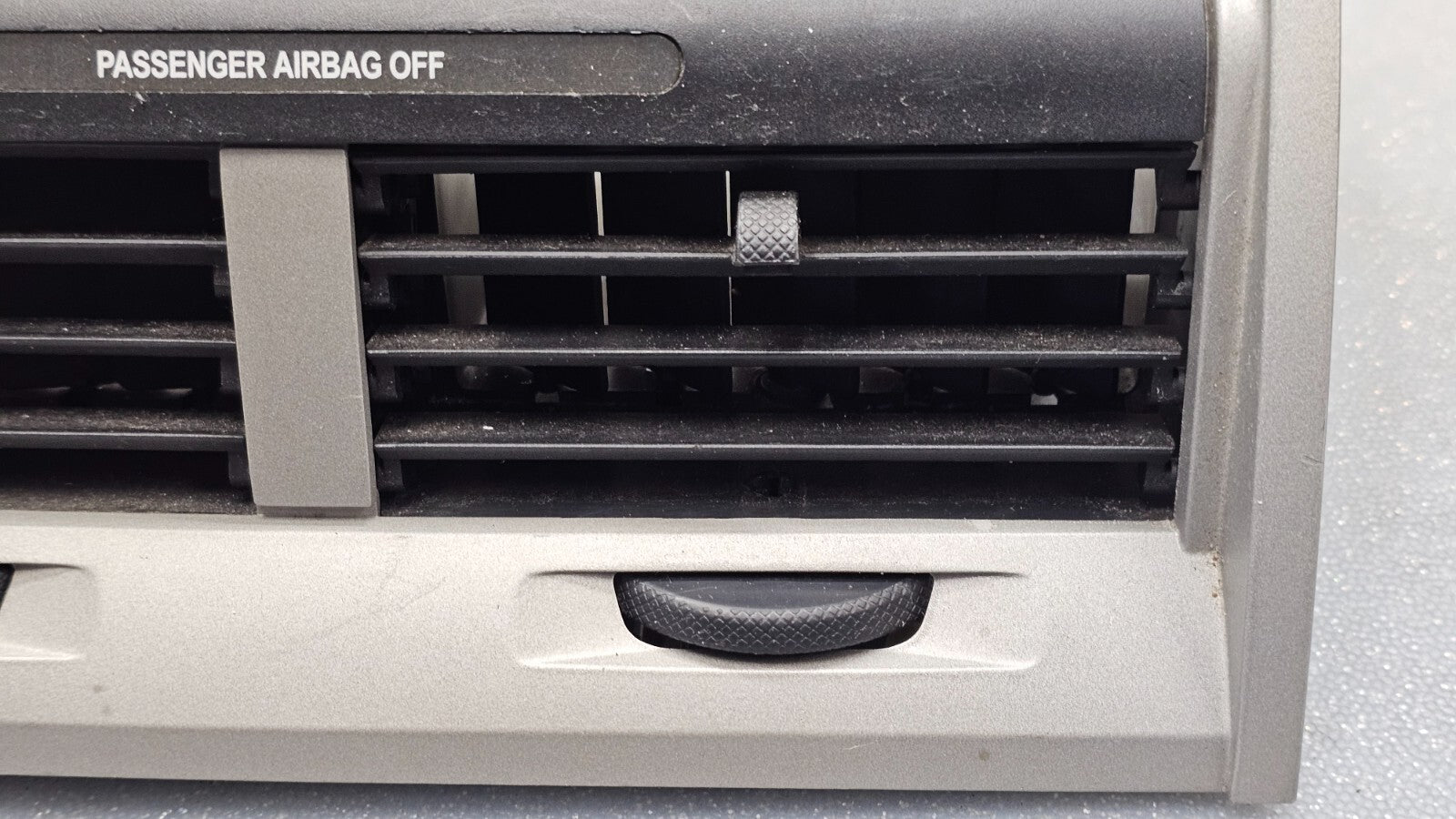 🔥 08-12 Escape Center Dash Console Air Vent Heater Conditioning SILVER/BLACK