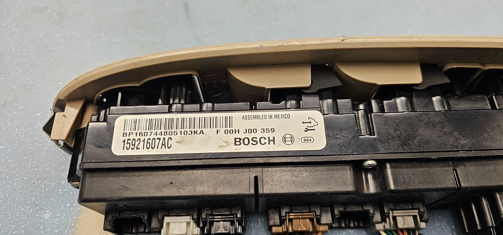🔥06-11 Buick Lucerne Front Left Driver Master Power Door Window Switch Tan OEM