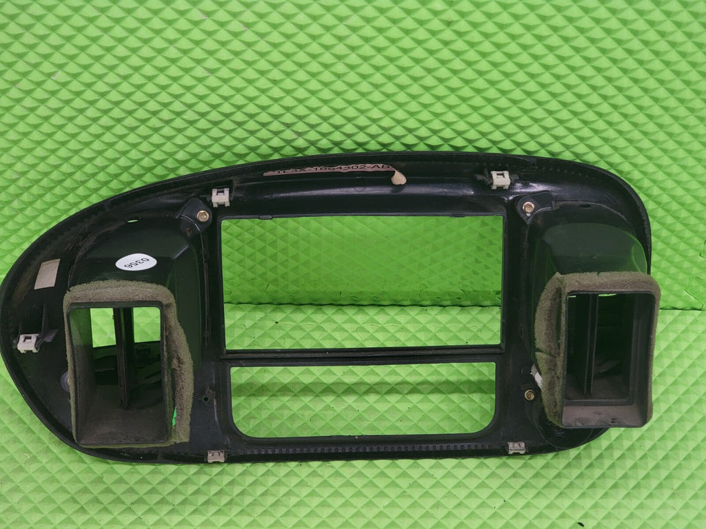 🔥1997-2003 Ford F150 Center Dash Radio Climate BEZEL Trim Panel Line Gray B1