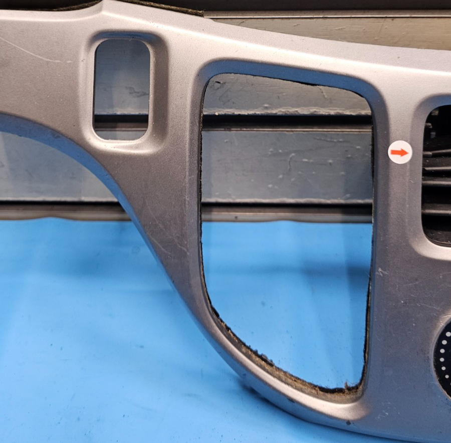 🔥05-10 Honda Odyssey Center Dash Radio Climate Control Bezel Trim Panel Silver