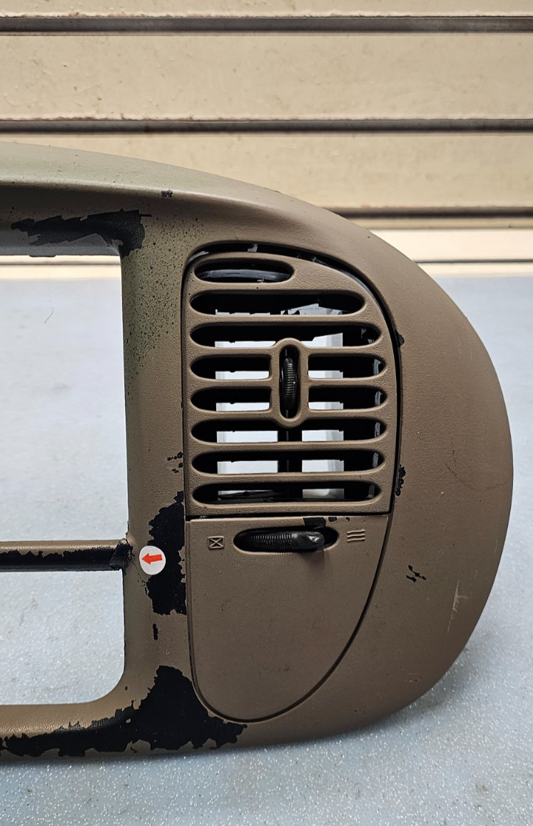 🔥97-03 FordF-150 Dash Radio Stereo Climate BEZEL Trim Panel Line TAN B1