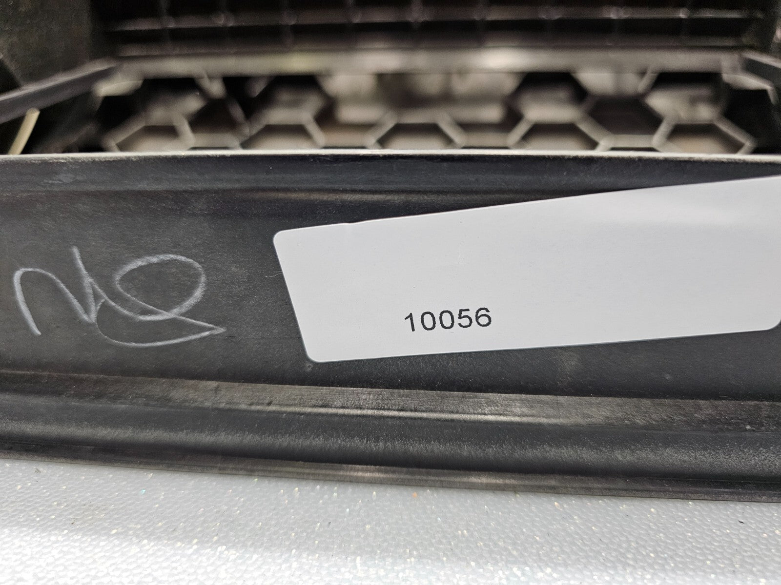 🔥03-05 Lincoln Aviator Radio Navigation Door Dash Trim Bezel Silver Granite B79