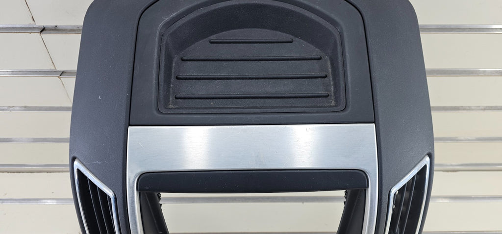 07-10 Ford Edge Center Front Dash Radio Bezel Trim Storage Climate Control Gray