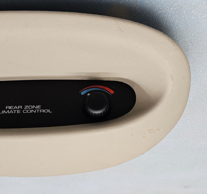 🔥01-07 Caravan Town Country Rear Roof Climate Control Panel Temp A/C Heater Tan