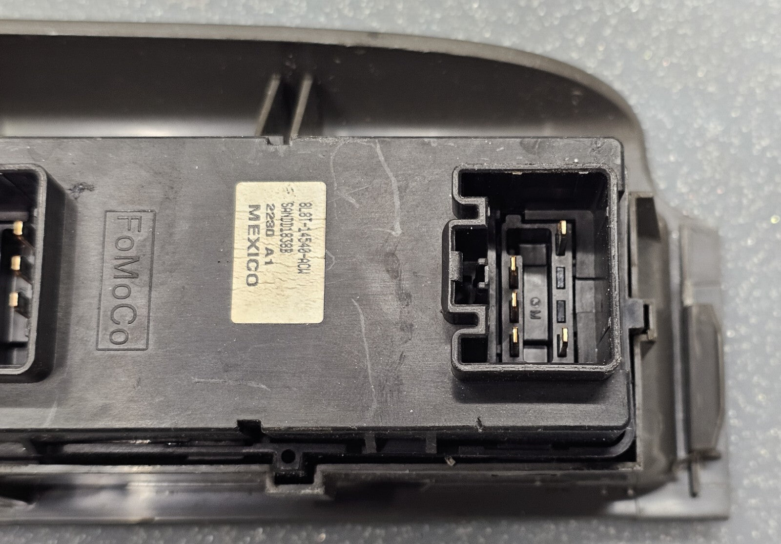 🔥08-12 Escape Focus Left Driver Door Master Power Window Switch Assembly Black