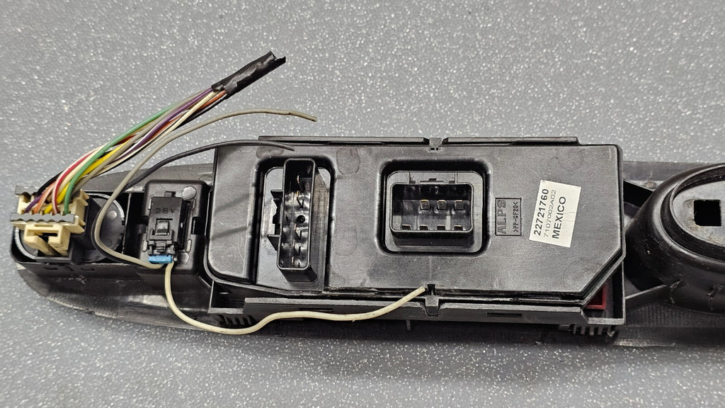 🔥05-10 Cobalt G5 Left Driver Master Power Window Switch Control Assembly SILVER