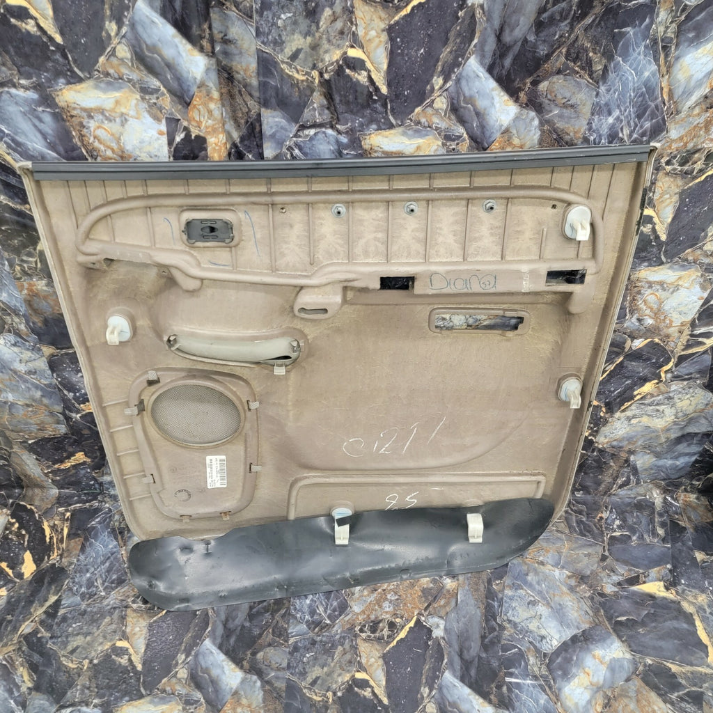 🔥99-06 Silverado SIERRA Door Panel Rear LEFT /No Arm TAN 09 D6