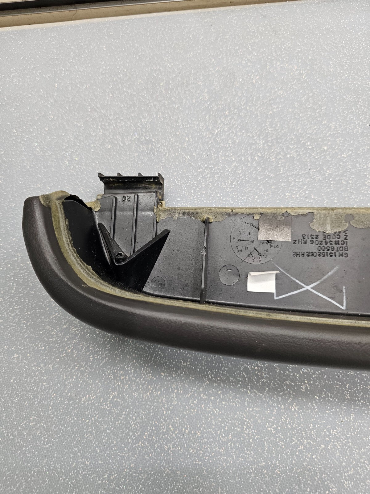 🔥99-06 Chevrolet GMC SilveradoTahoe Rear RIGHT Door Armrest Handle Dark Grey H3