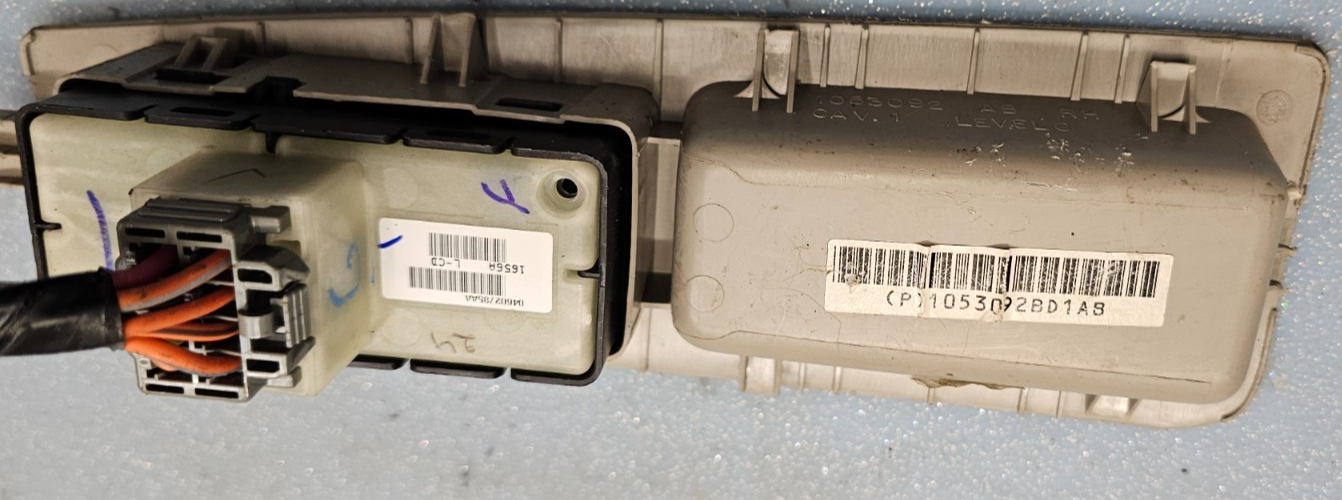 🔥07-14 Charger Dakota Chrysler 200 300 Right Passenger Power Window Switch Gray