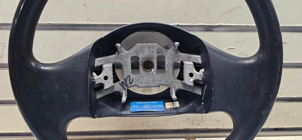 🔥1997-2003 Ford F-150 Leather Steering Wheel Cruise Dash Assembly Black