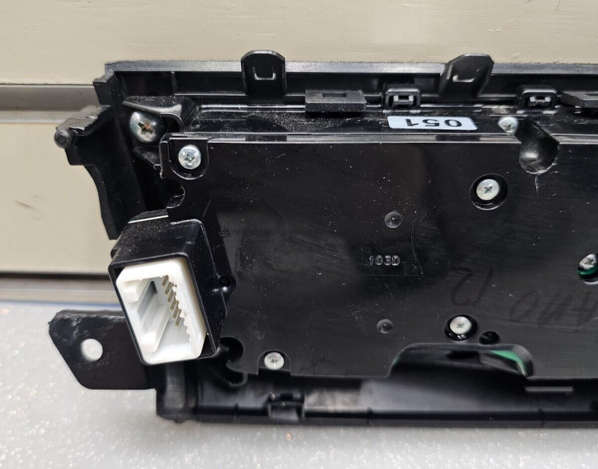 09-14 Nissan Murano Front Dash AC Heater Temperature Climate Control Conditioner
