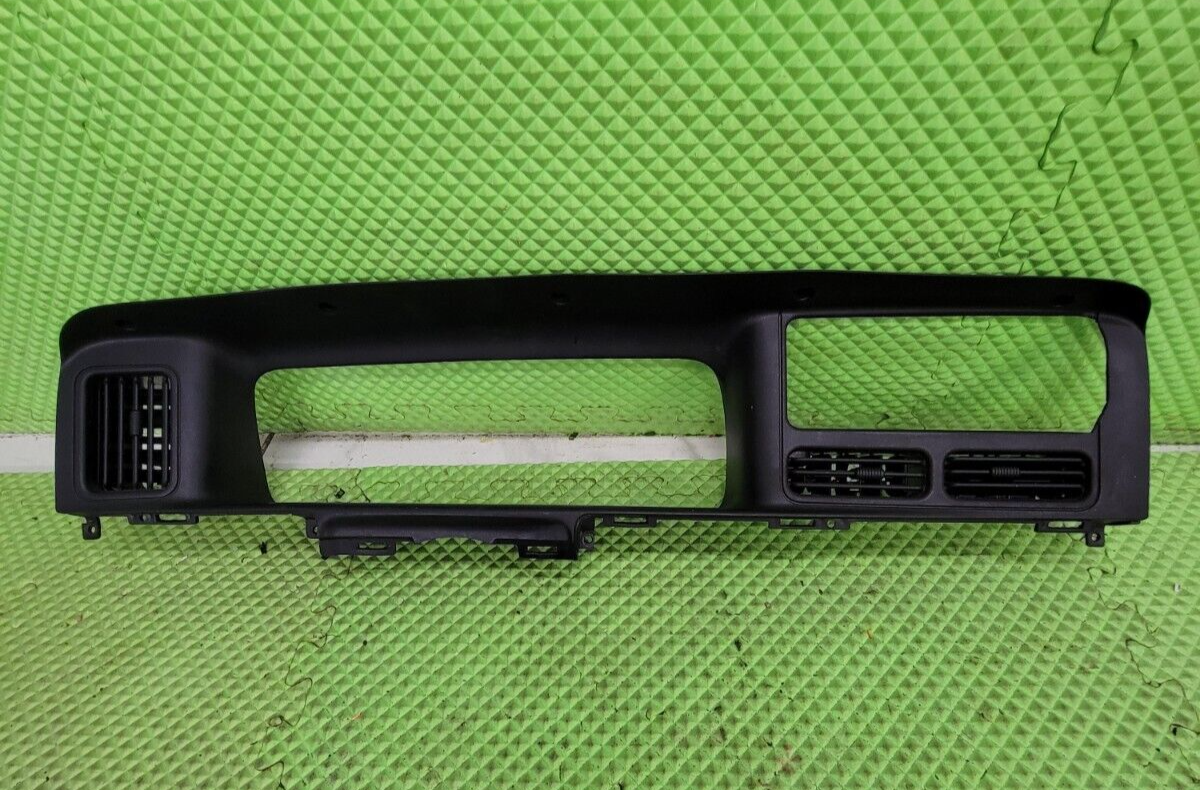 🔥96-98 Jeep Grand Cherokee ZJ INSTRUMENT CLUSTER DASH BEZEL VENTS OEM Black