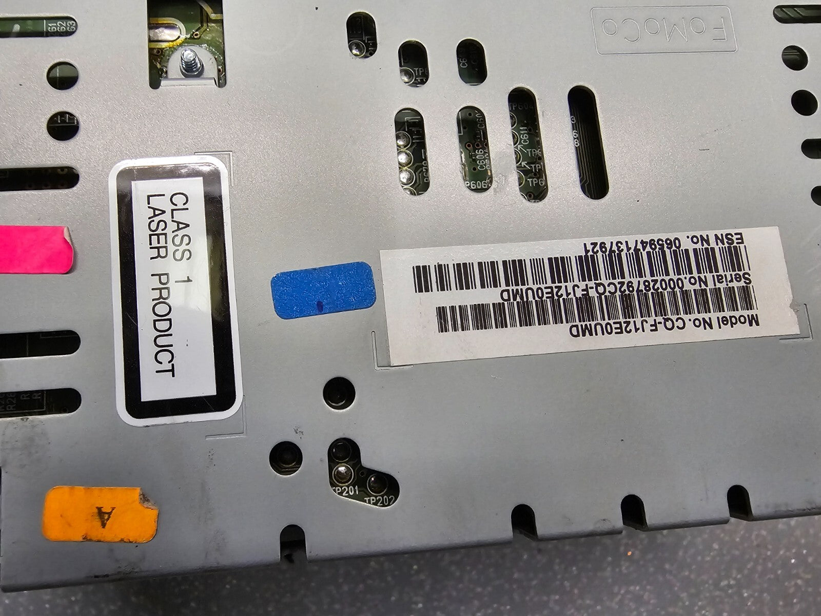 🔥13 - 15 Ford Escape OEM Single CD AM FM MP3 Radio Block/FE