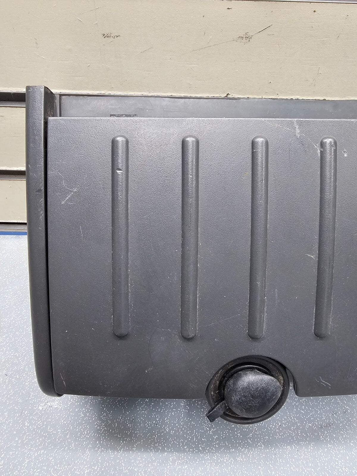 🔥04-08 Ford F150 Bench Seat Arm Rest Cup Drink Holder Black OEM