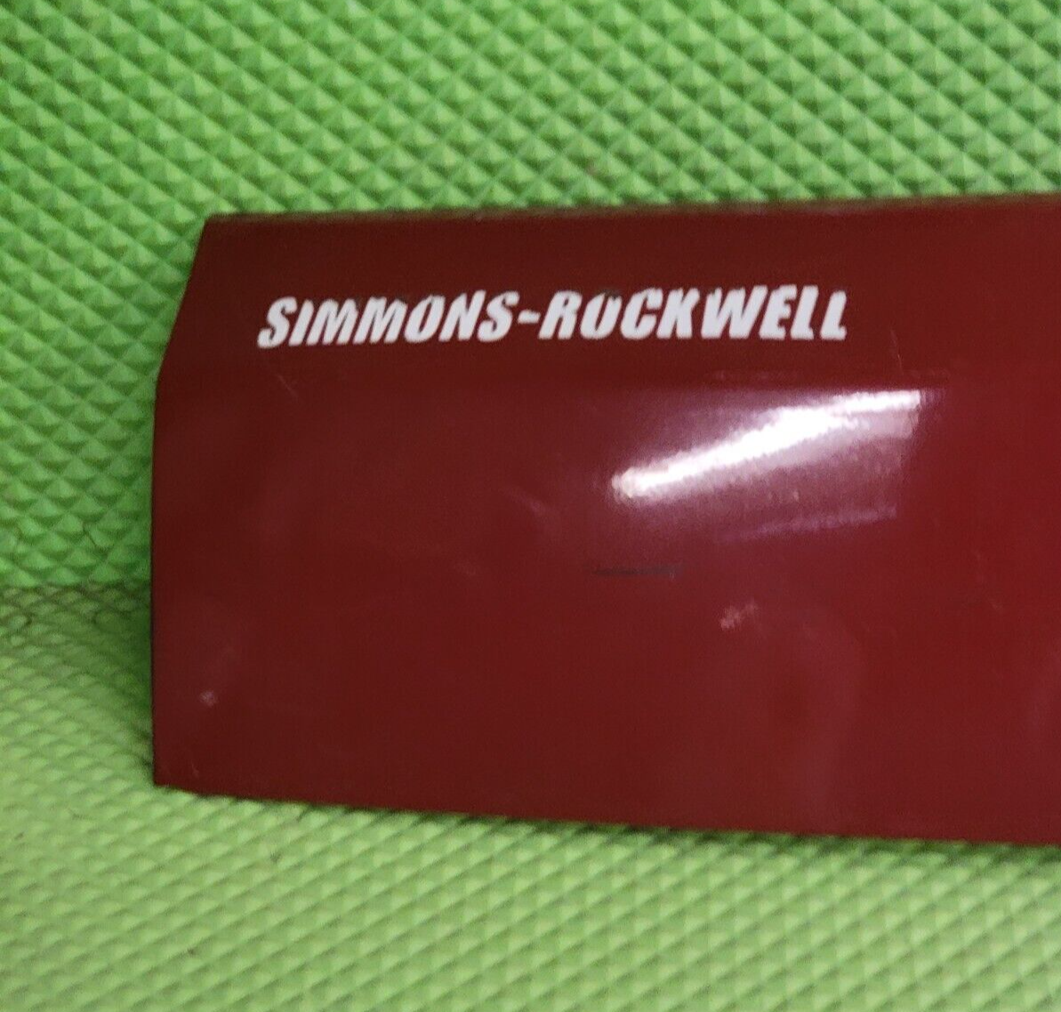 🔥2011-2018 Dodge Grand Caravan Rear Trunk Tailgate Center Molding TRIM OEM RED