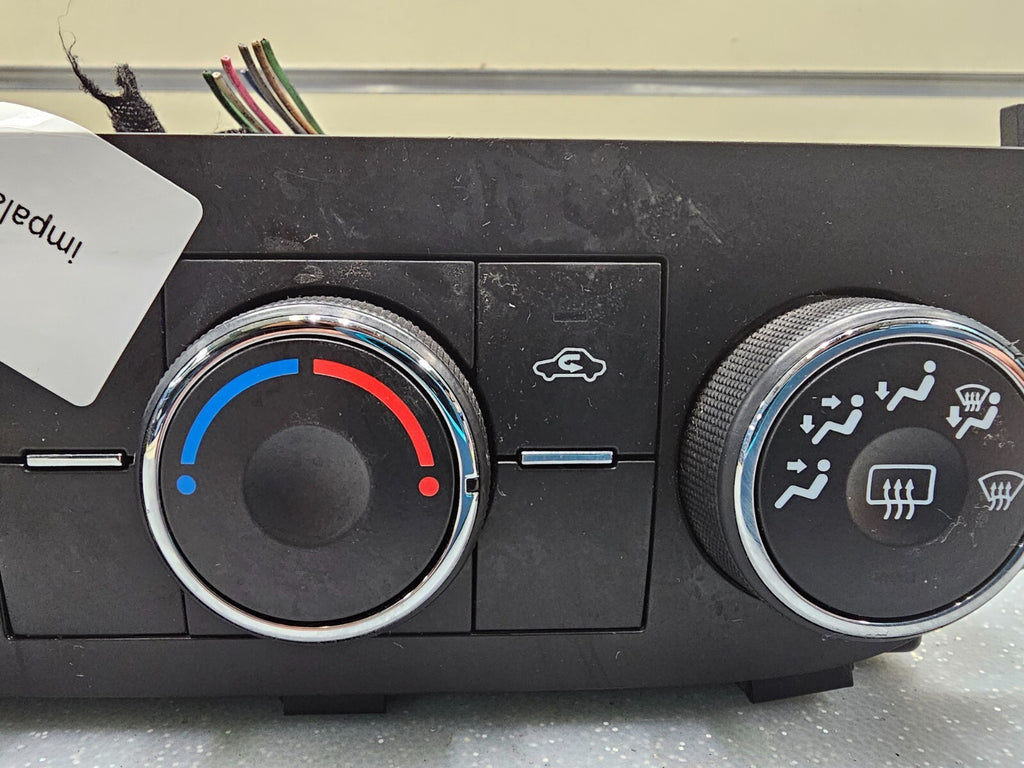 🔥06-08 IMPALA DASH AC HEATER TEMPERATURE CLIMATE CONTROL PANEL AIR CONDITIONER