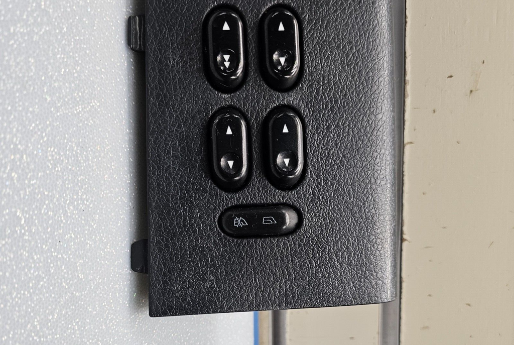 🔥04-08 Ford F150 Left Driver Master Door Window Power Switch Control BLACK WS24