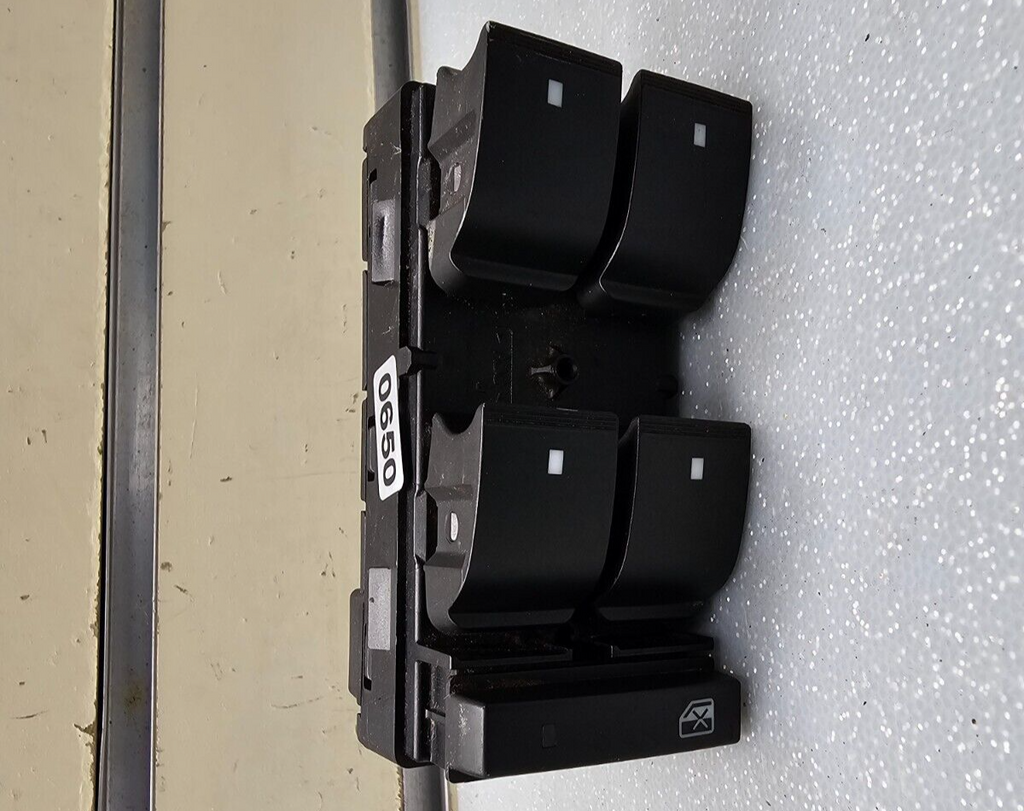 07-13 SILVERADO SIERRA LEFT DRIVER MASTER POWER WINDOW SWITCH ASSEMBLY OEM WS47