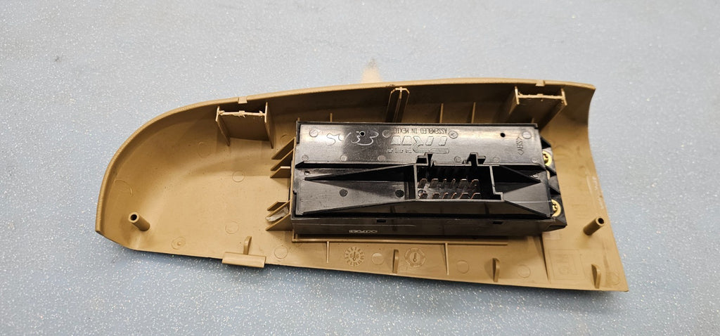 🔥99-02 Silverado SIERRA Front RIGHT Passenger Power Window Switch Lock Tan OEM