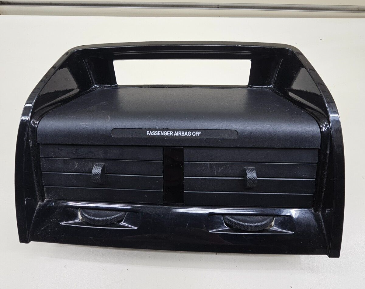 🔥08-12 ESCAPE MARINER TRIBUTE CENTER DASH BEZEL TRIM A/C AIR VENTS BLACK OEM