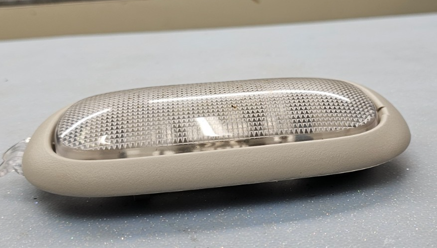 🔥02-11 Dodge Ram Dakota Durango Rear Inner Dome Map Light Lamp Assembly TAN OEM