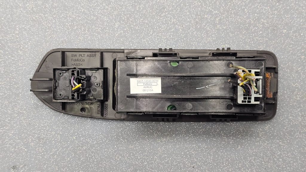 09-12 Lincoln MKS MKT Left Driver Master Power Door Window Control Switch Black