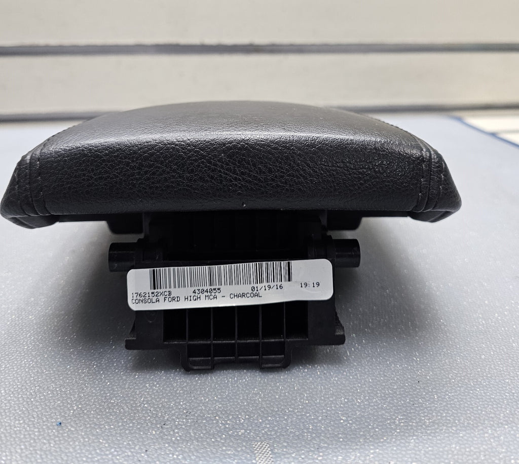🔥2015-2018 Ford Focus Armrest Center Console Leather Arm Rest Black OEM