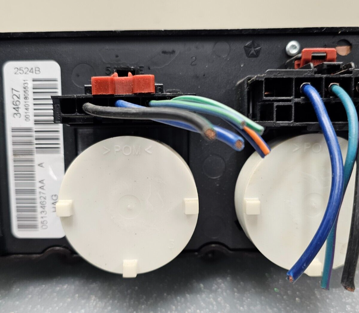 🔥04-07 Dodge Caravan Town Country Dash AC Climate Temperature Heater Control