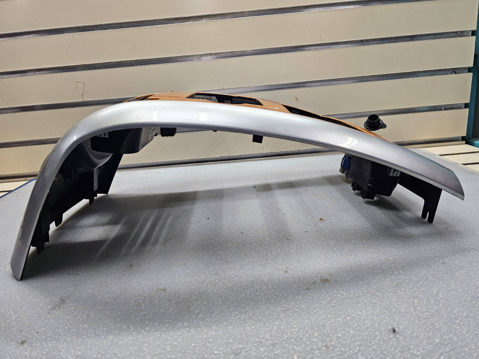 🔥04-09 DURANGO ASPEN Center Dash FM RADIO DISPLAY STEREO BEZEL TRIM PANEL WOOD