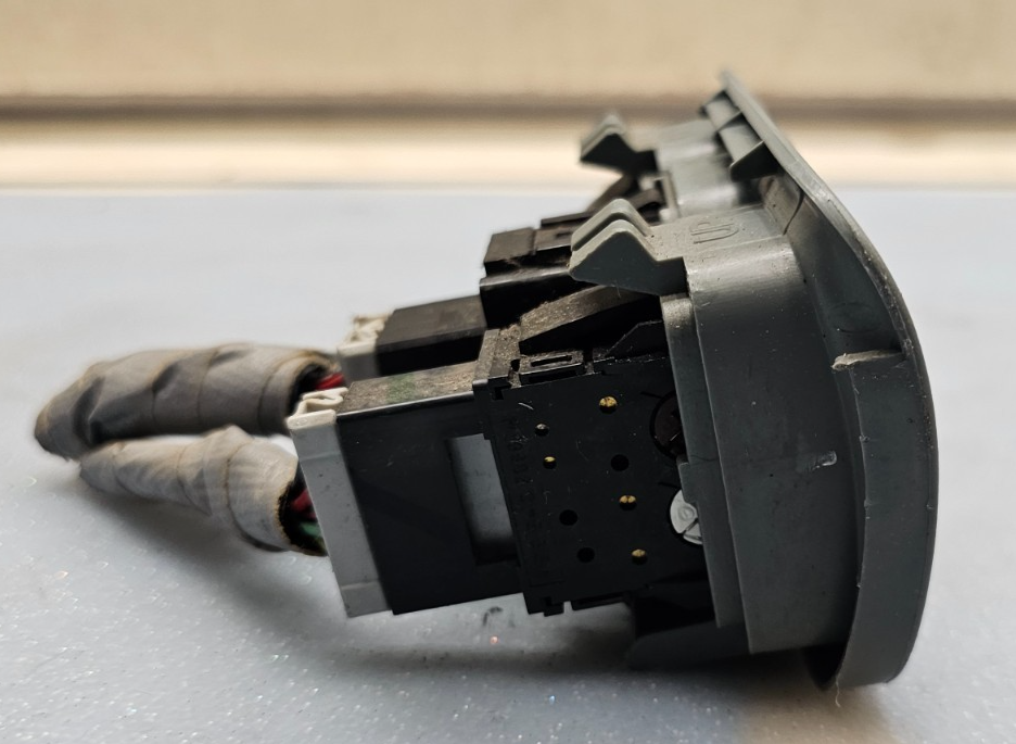 🔥03-08 Honda Pilot cruise control & light on/off switch with trim GRAY OEM