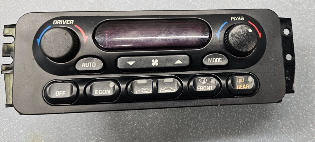 🔥98-02 Intrigue Dash AC Heater Climate Temperature Control Conditioning