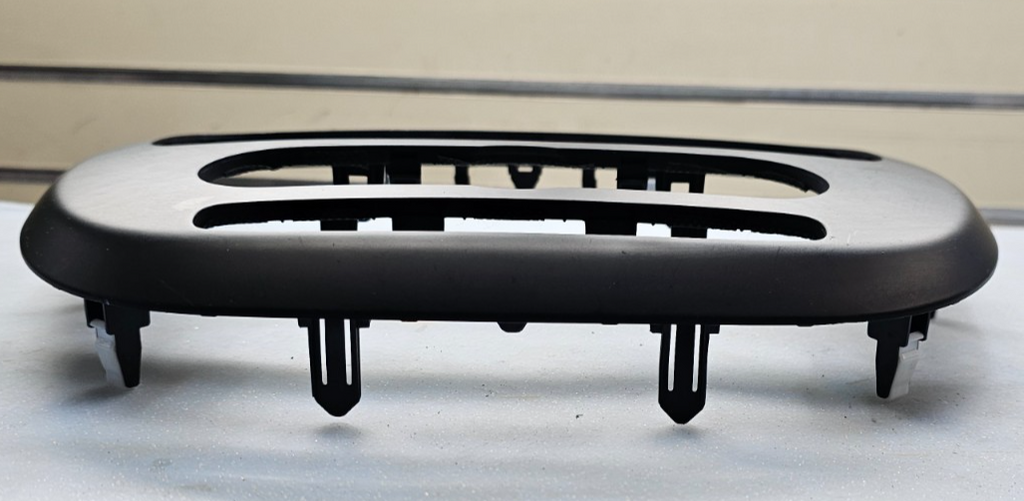 🔥14-16 Kia Soul Climate Control Radio Trim Cover Hood Bezel BLACK OEM