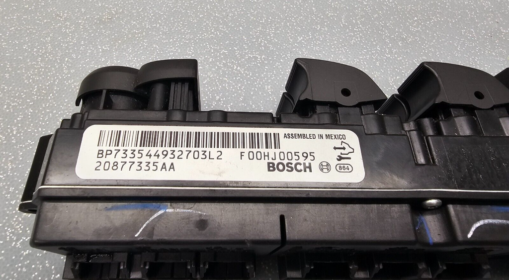 07-14 Silverado Tahoe Yukon Master Left Driver Window Switch Assembly Regulator