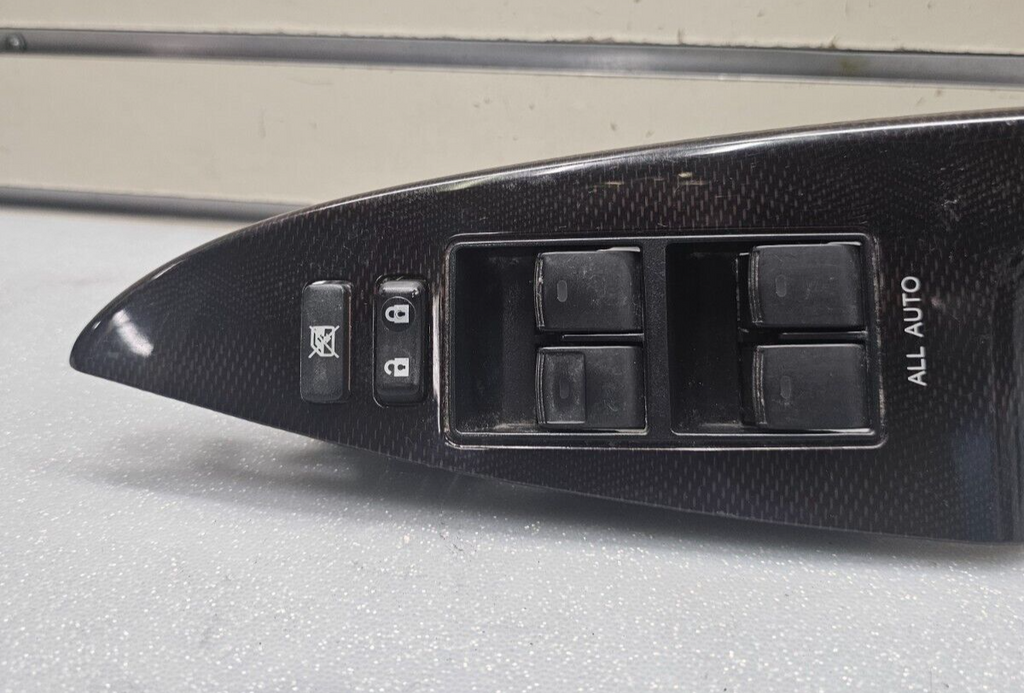 10-14 Prius Camry Venza Left Driver Master Power Window Door Control Switch WOOD