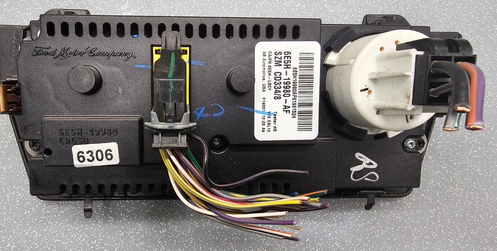 06-09 Ford Fusion Milan Dash Heater Temperature Climate Control Conditioner OEM