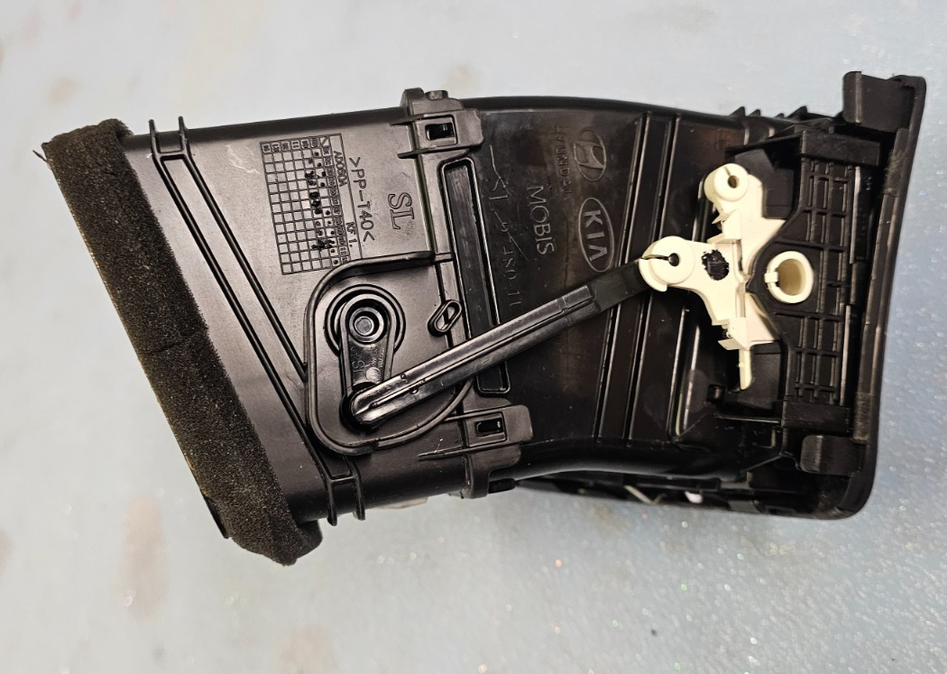 🔥11-13 Kia Sorento Dash Left Driver AC Heater Air Vent Duct Conditioning Black