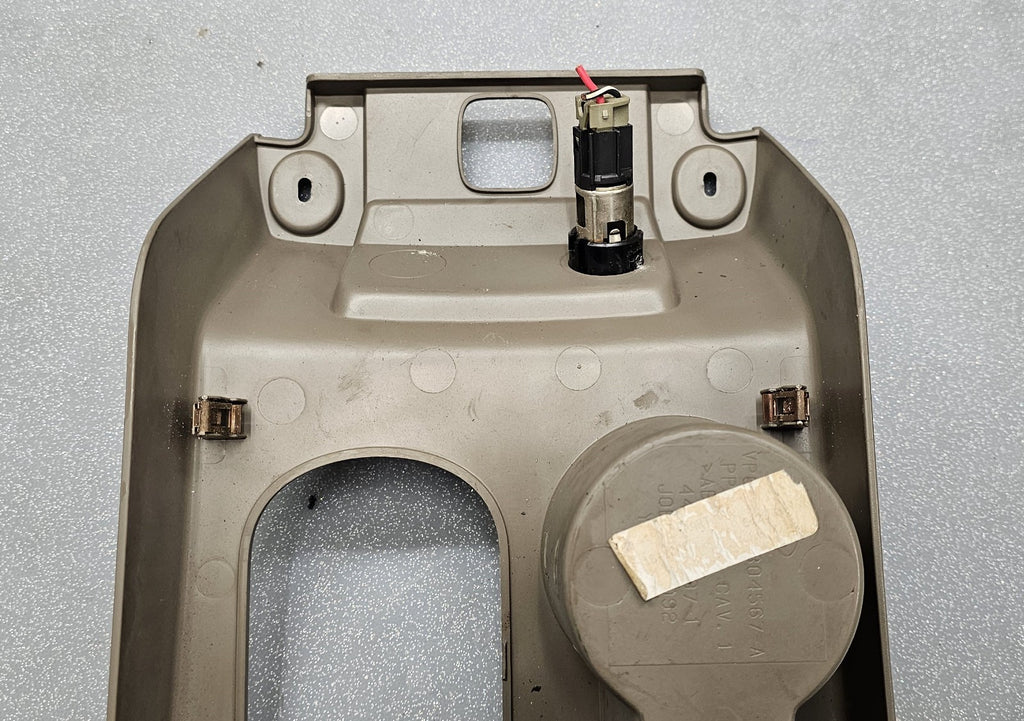 🔥06-10 FORD EXPLORER CENTER CONSOLE SHIFTER SHIFT BEZEL FLOOR CUP HOLDER TAN