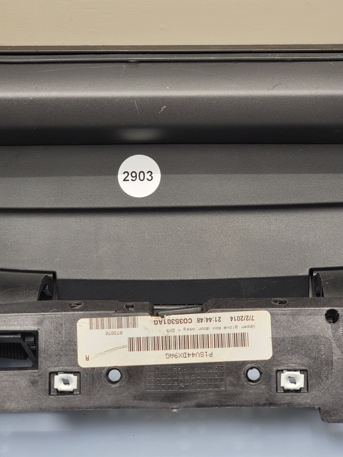 🔥11-16 Chrysler Town & Country Dodge Grand Caravan Upper Glove Box OEM BLACK