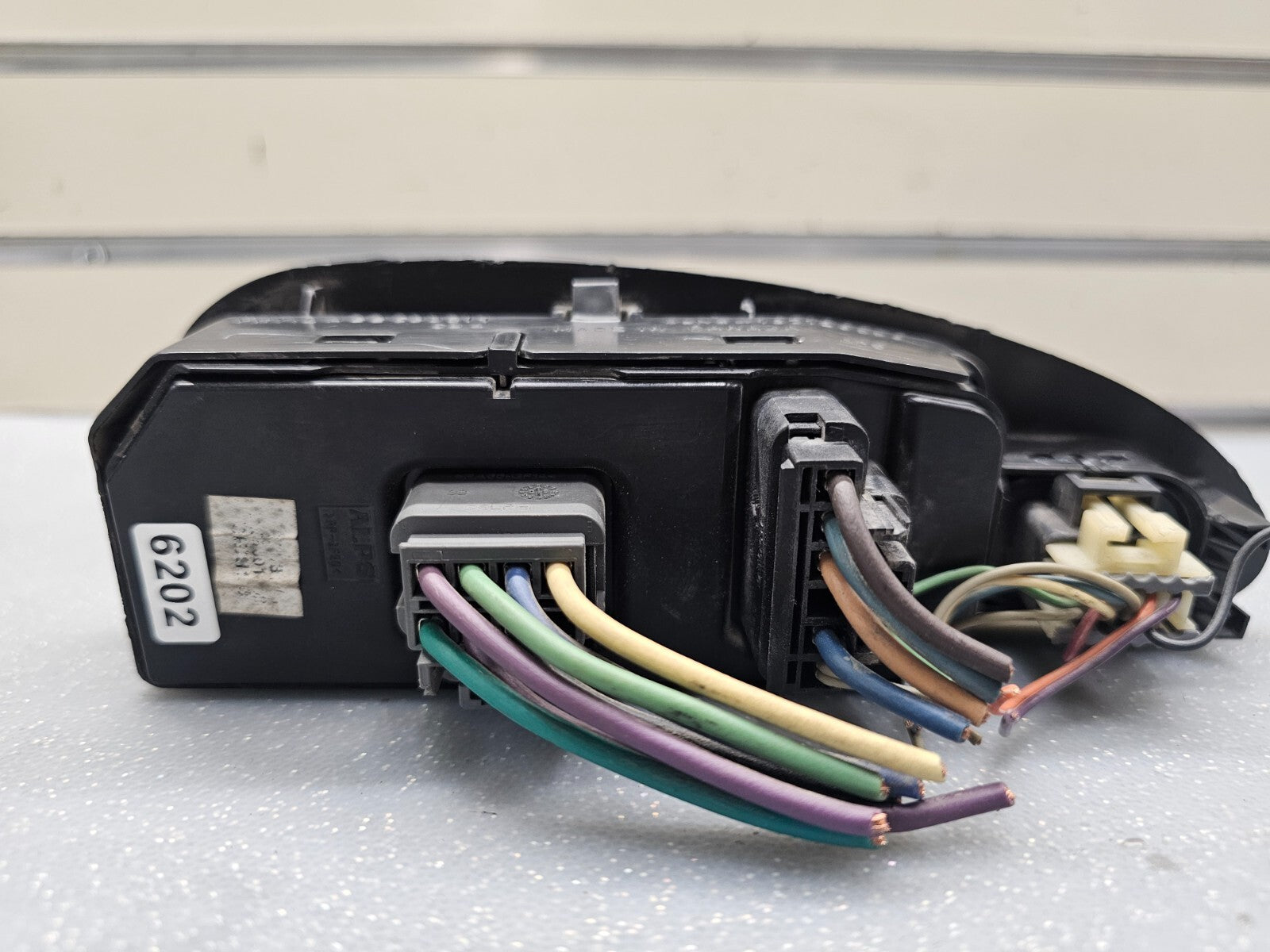 🔥04-07 CHEVY MALIBU LEFT DRIVER POWER WINDOW MASTER SWITCH ASSEMBLY SILVER OEM