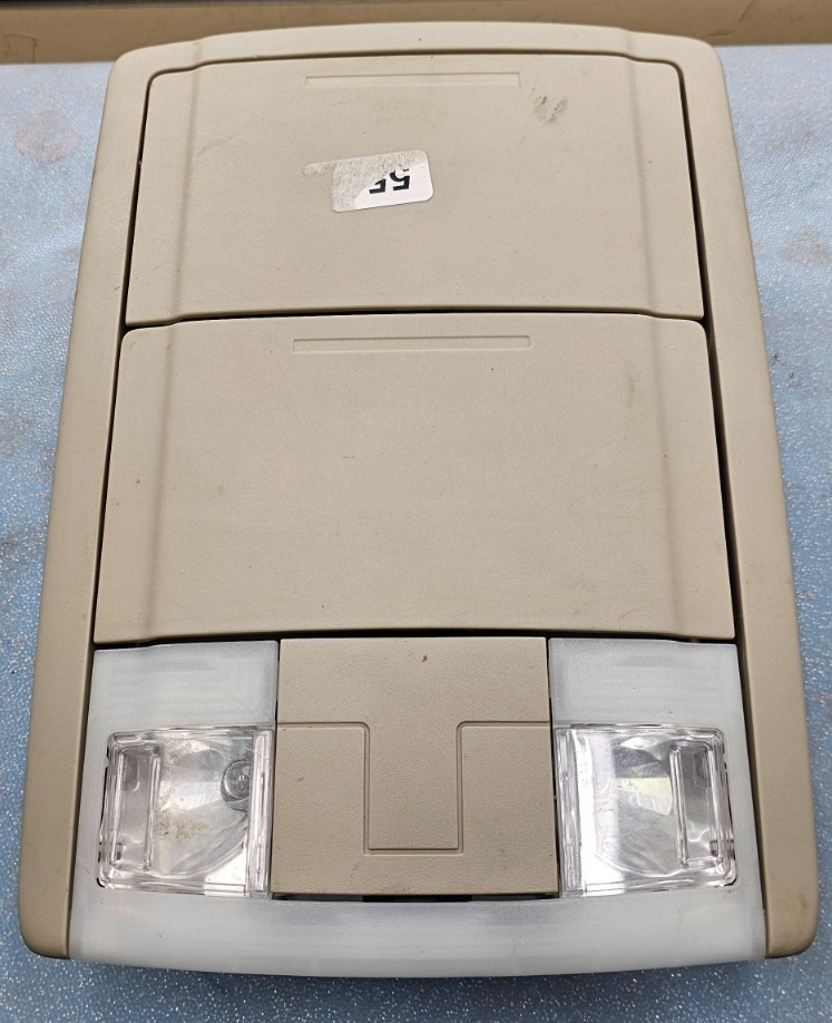 🔥07-19 F150 Expedition Taurus Edge Overhead Console Dome Map Light Storage Tan