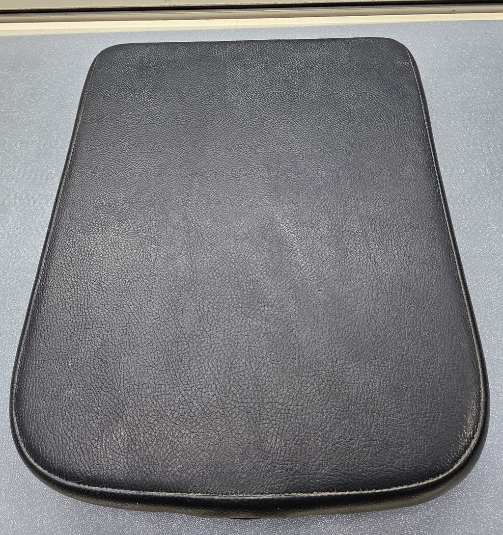 🔥02-08 Dodge RAM Center Console Jump Seat ARMREST Cover Lid Leather BLACK JS7