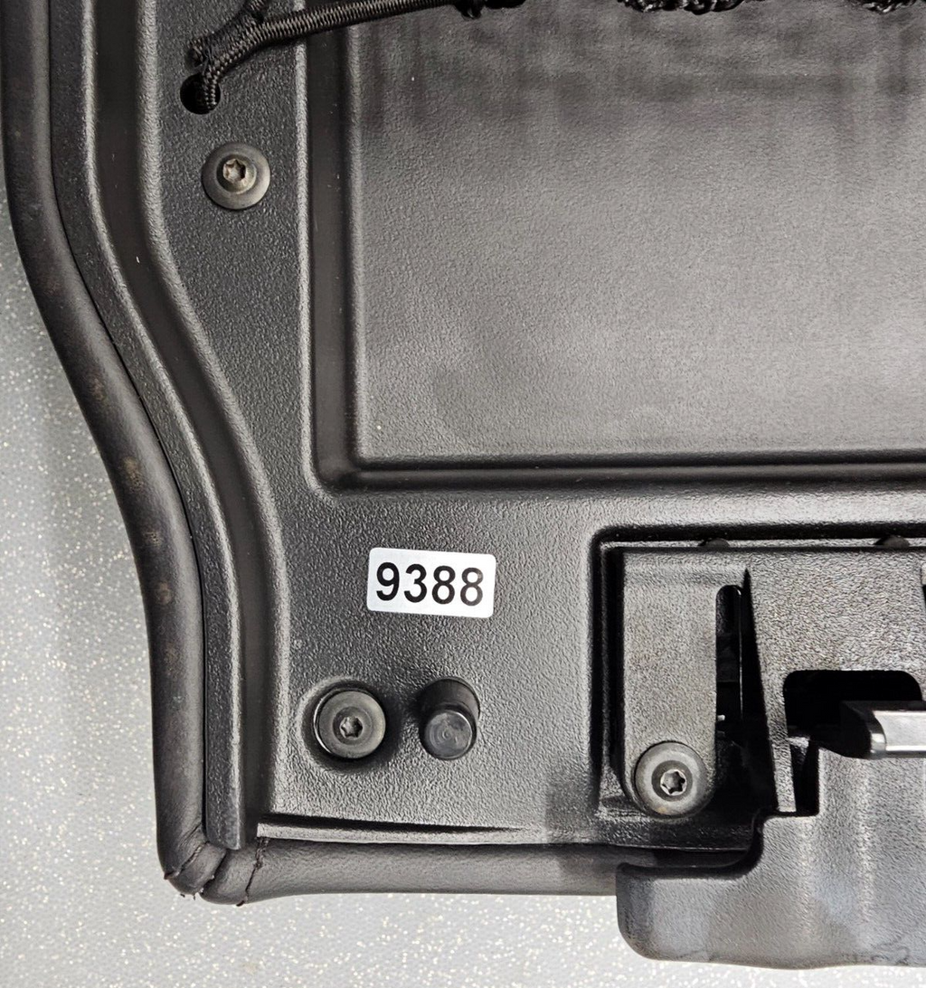 🔥05-10 JEEP COMMANDER GRAND CHEROKEE CENTER CONSOLE ARM REST LID TOP PAD BLACK