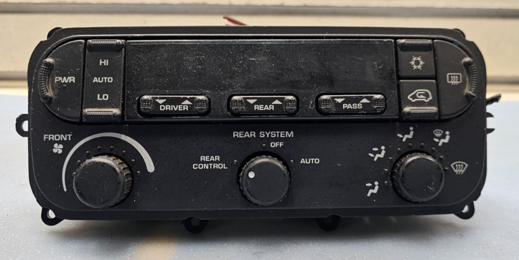 🔥2002 Grand Caravan Town Country Heater AC A/C HVAC Climate Temperature Control